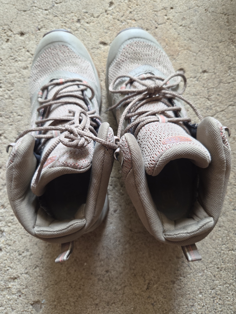 KEEN Targhee 3 KEEN.DRY Waterproof Women's Hiking Shoes Beige US 7